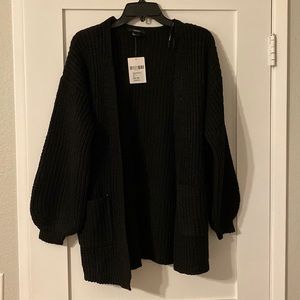 Black cardigan size small